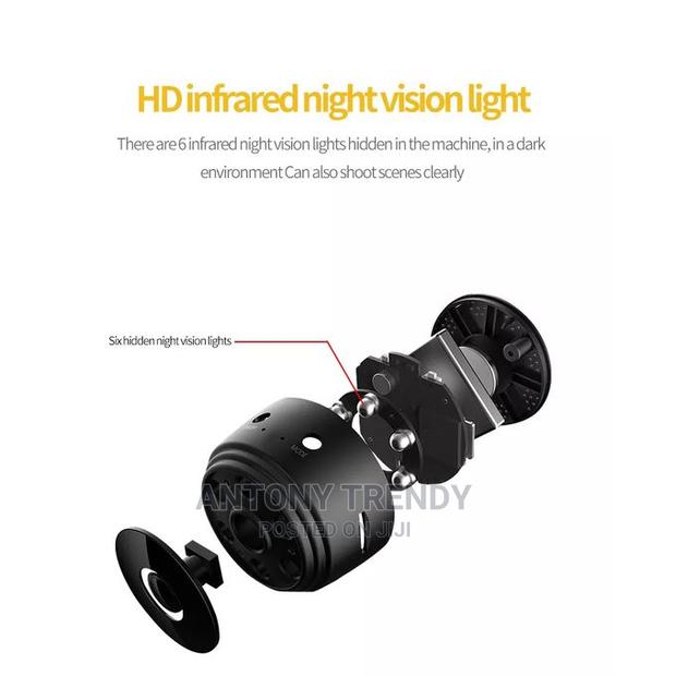 Generic A9 Mini Spy Nanny Wifi CCTV Camera - thumbnail 2
