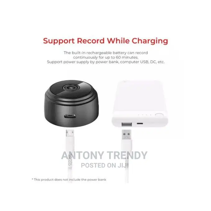 A9 Mini Spy Nanny Wifi CCTV Camera Hidden Camera