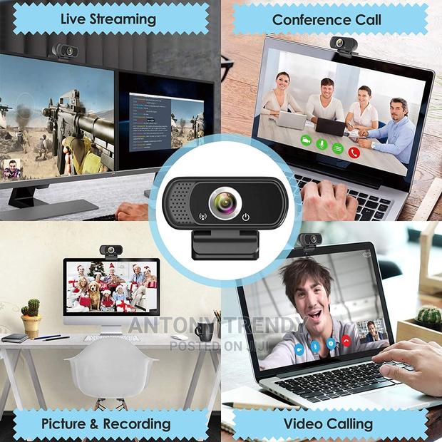USB Webcam Web Camera Autofocus for Live Broadcast