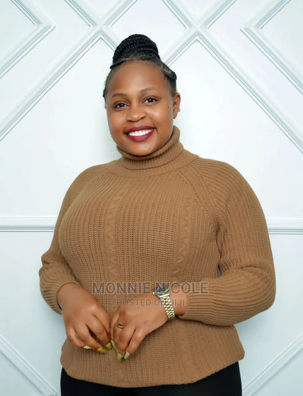 Turtle Neck Ladies Sweater