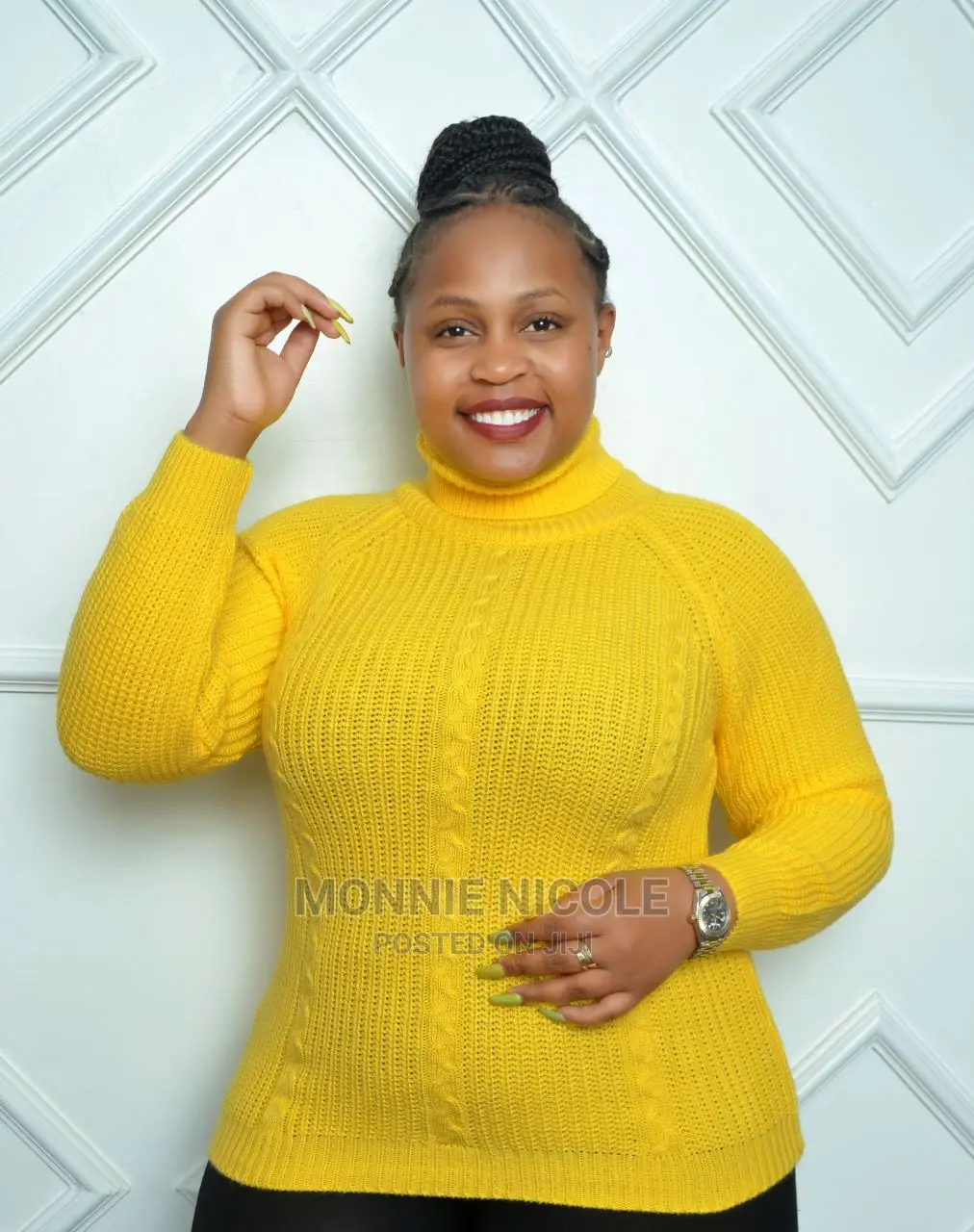 Turtle Neck Ladies Sweater