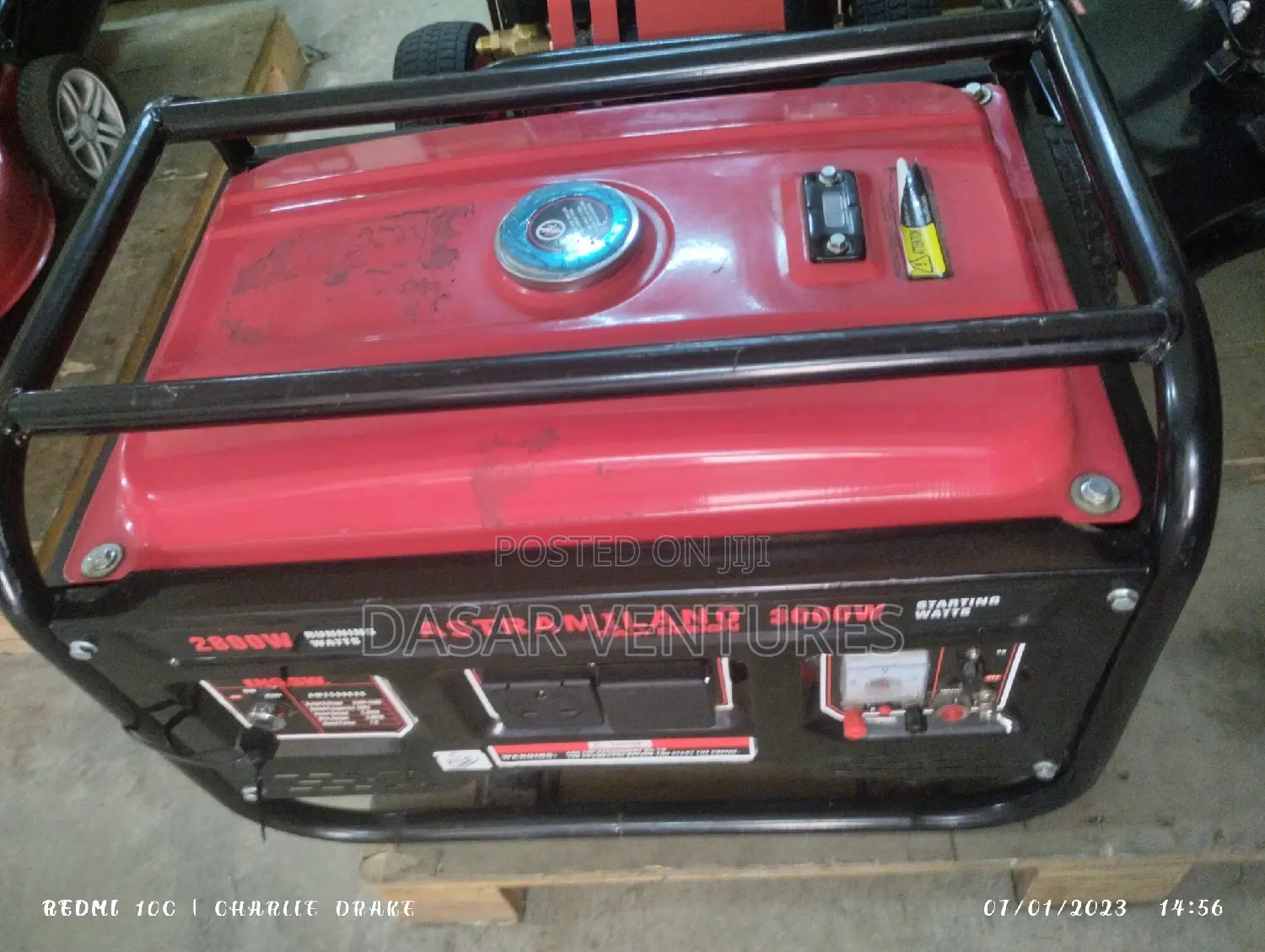Generator for Hire 3kva