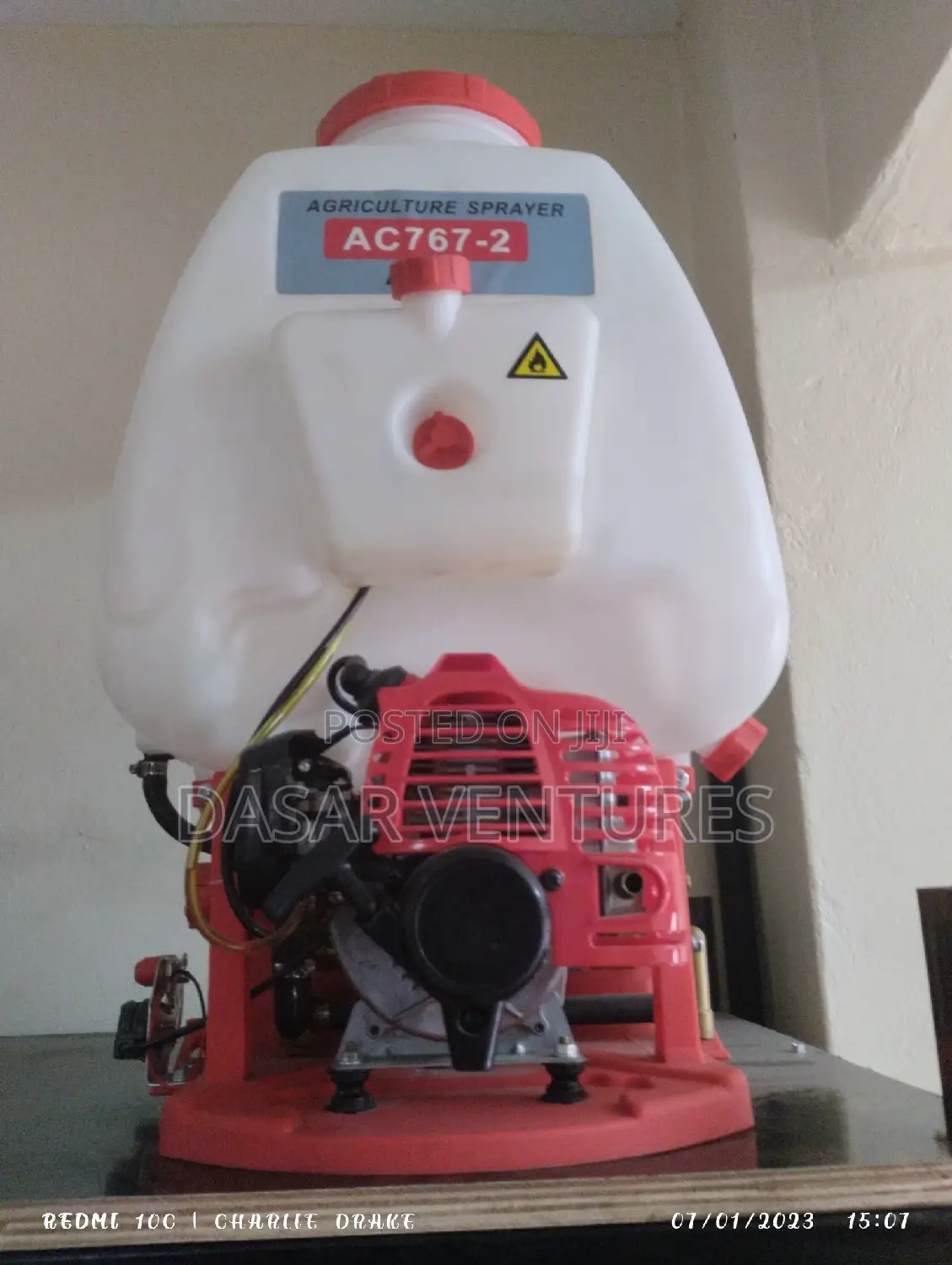 Agricultural Sprayer 25l Motorized