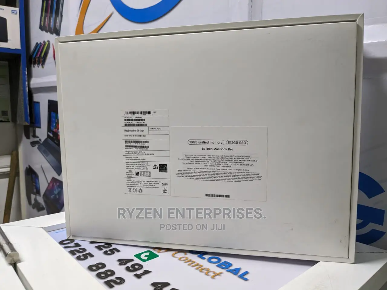 New Laptop Apple MacBook Pro 8GB Apple M2 SSHD (Hybrid) 512GB