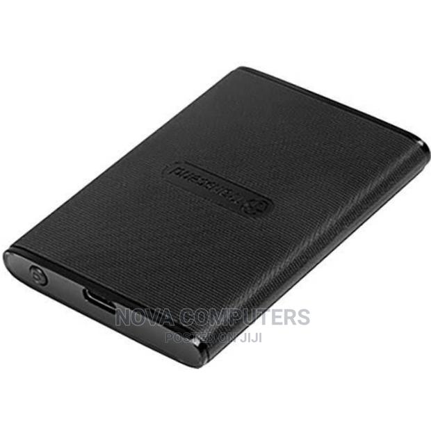 Transcend ESD270C Portable External SSD 500GB - Black - main view