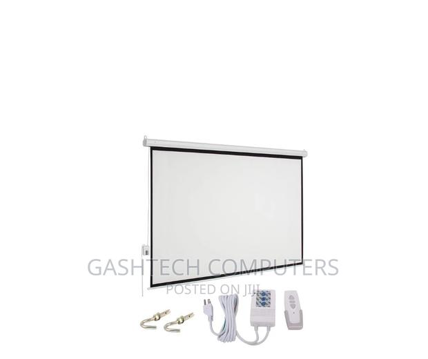 Techcom Auto Electric Projector Screen 300 X 300
