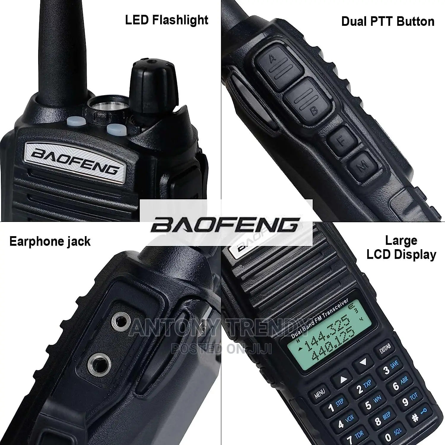 Baofeng Radio Baofeng Uv-82 Ham Radio Handheld 8w