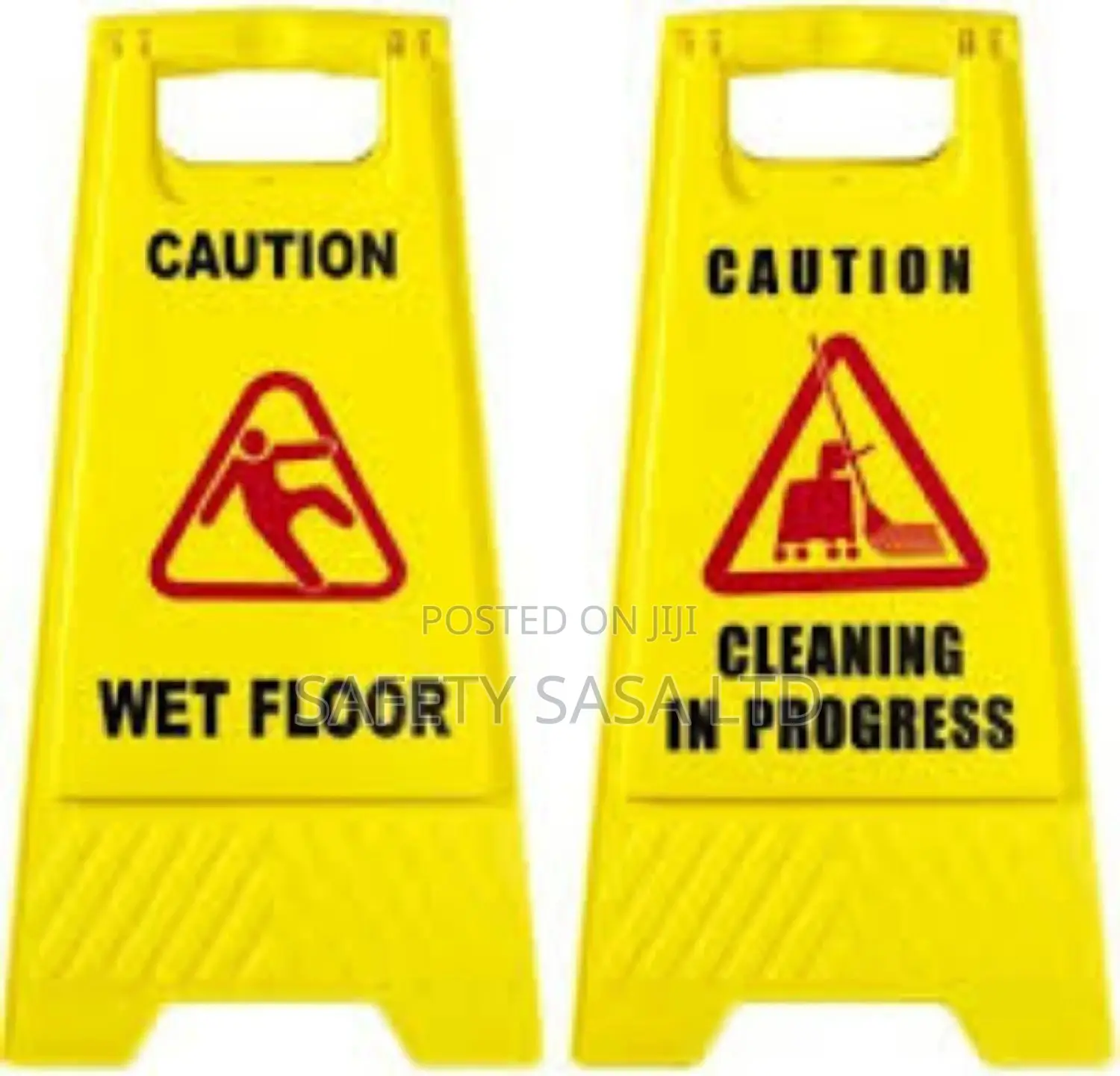 Cleaning in Progress: Caution Wet Floor