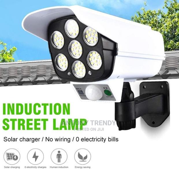 Powered Sensor Light 77 LED Street Spotlight Solar Lamp - main view