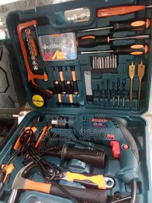 Bosch Drill With Toolbox