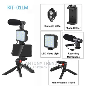 Vlogging Kit Video for Youtubers, Phone, Camera