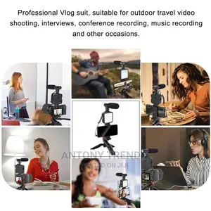 Vlogging Kit Video for Youtubers, Phone, Camera