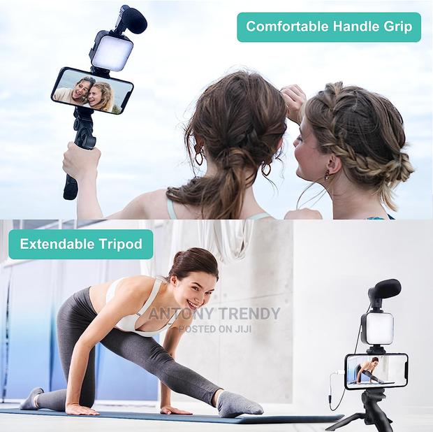 Phone Vlog Video Blog Kit With Tripod - thumbnail 2