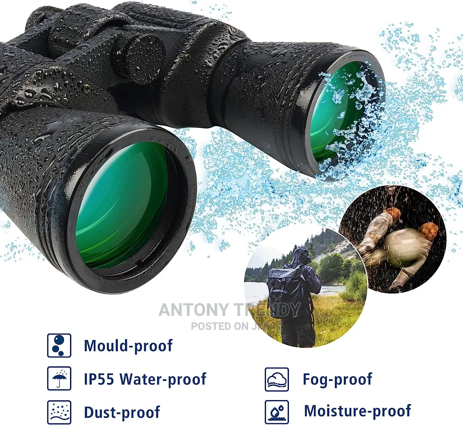 Waterproof/Professional Binoculars Durable