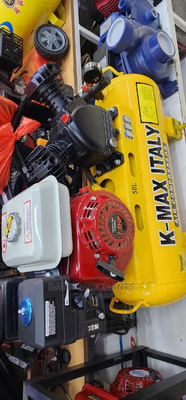 Gasoline Air Compressor With 50L Capacity