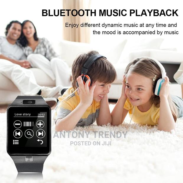 DZ09 Sim Card Android IOS Smartwatch Bluetooth Camera - thumbnail 2