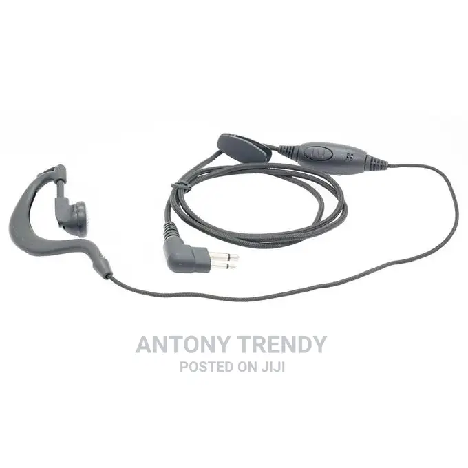 Walkie Talkie Headset Earphone K-Plug Wired Two Way