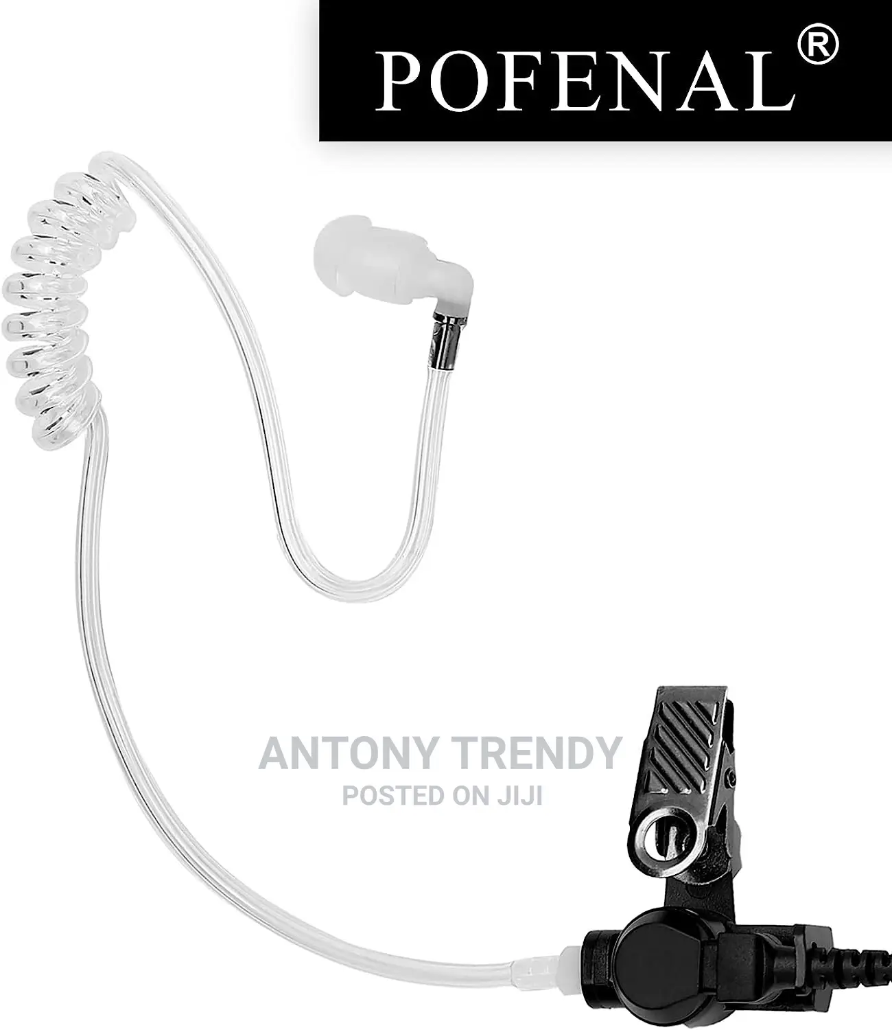 Microphone for Two Way Radio Earphone Handheld