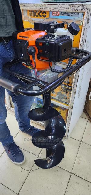 GASOLINE Earth AUGER 3 Bits Machine With 52cc - main view