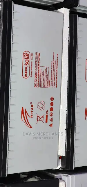 Deep Cycle Solar Battery With 200amps