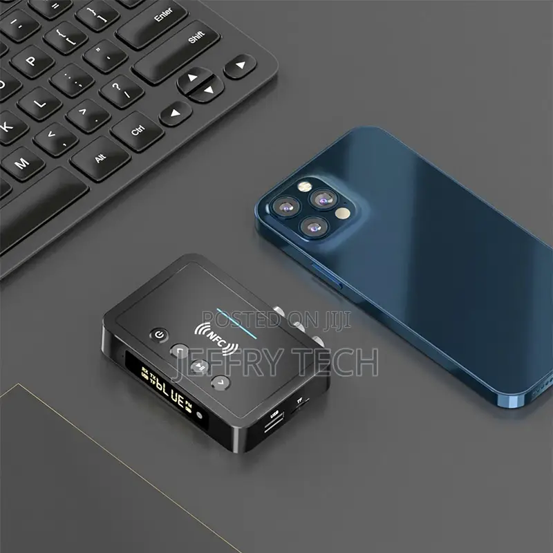 NFC Bluetooth 5.0 Transceiver Audio Play Adapter