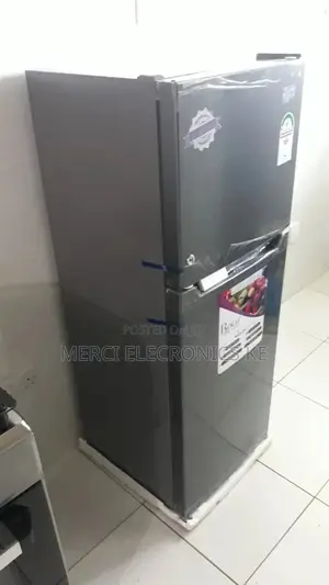 Roch RFR-175dt-I Double Door Fridge, 138l - Silver - Roch
