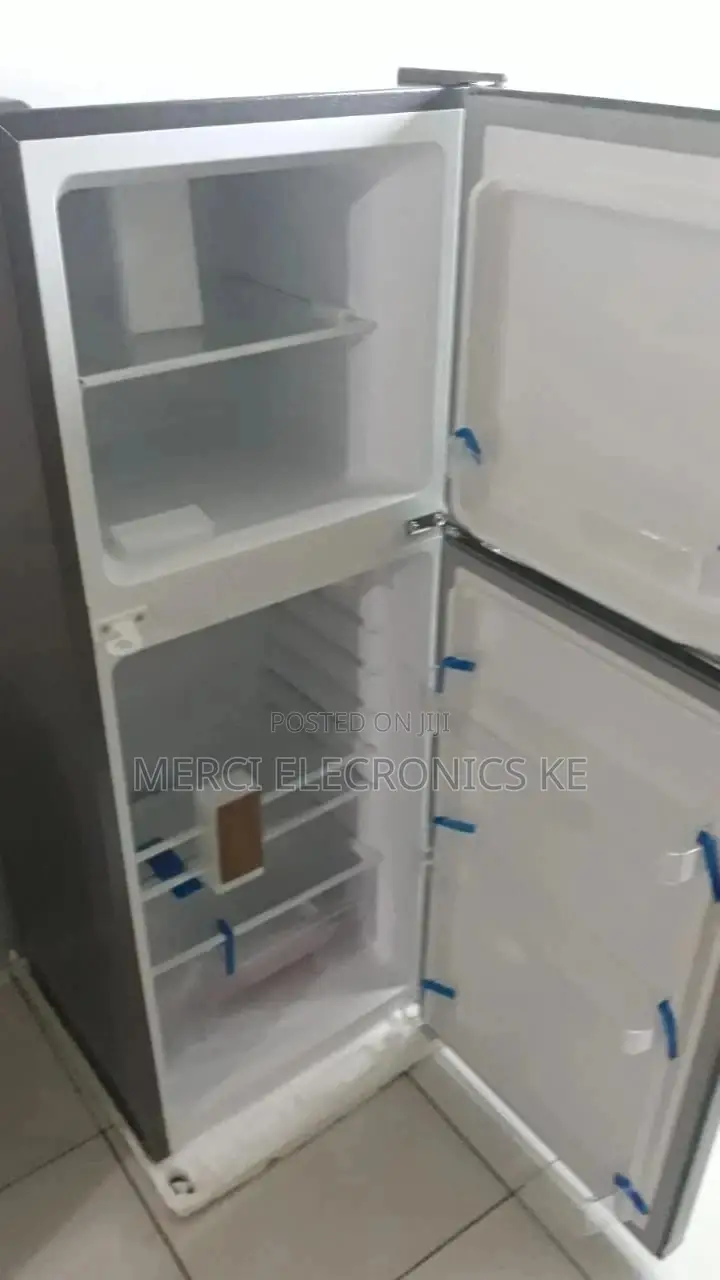 Roch RFR-175dt-I Double Door Fridge, 138l - Silver - Roch