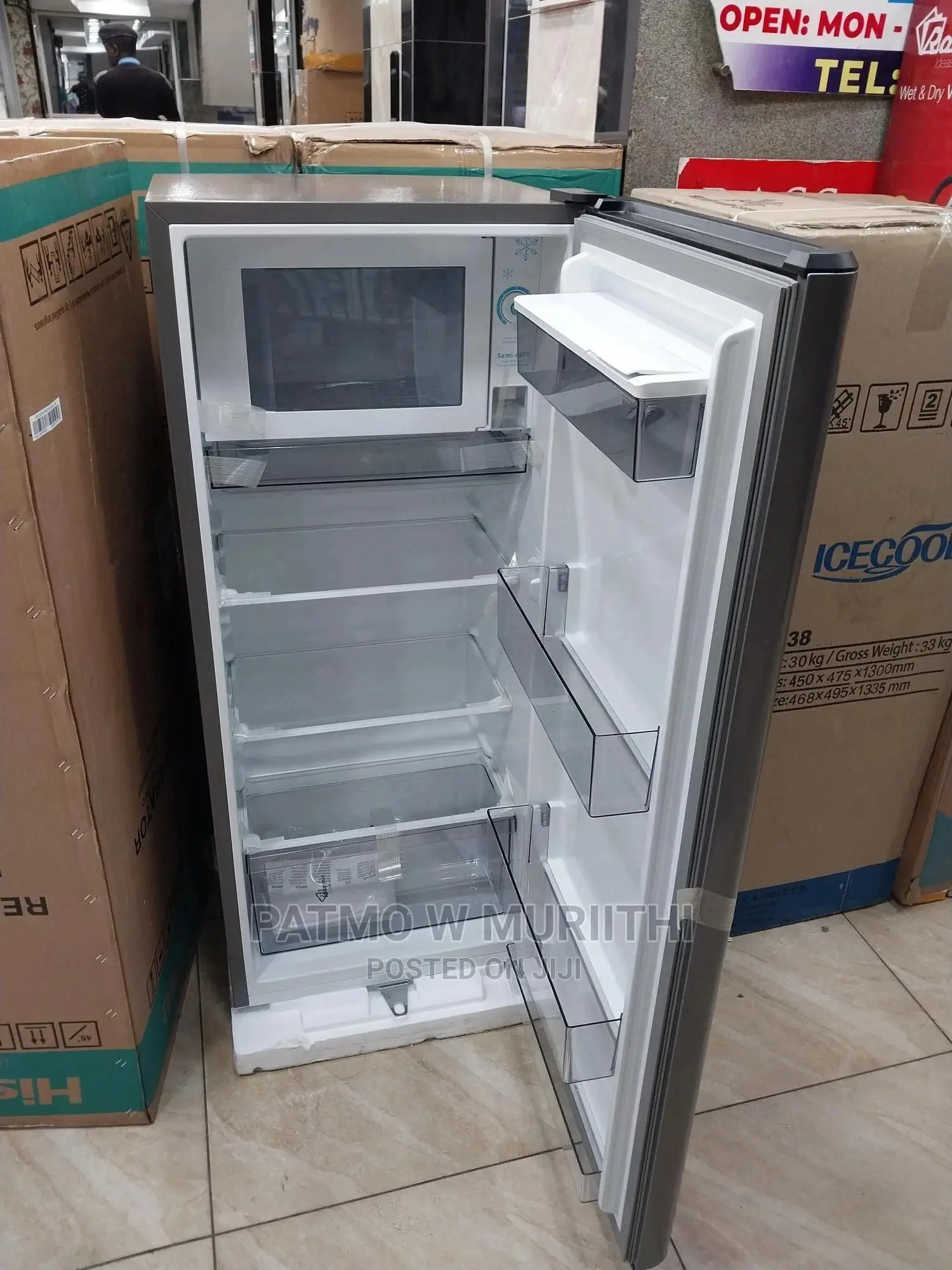 Fridge, Hisense Refrigerator 176l With Dispenser