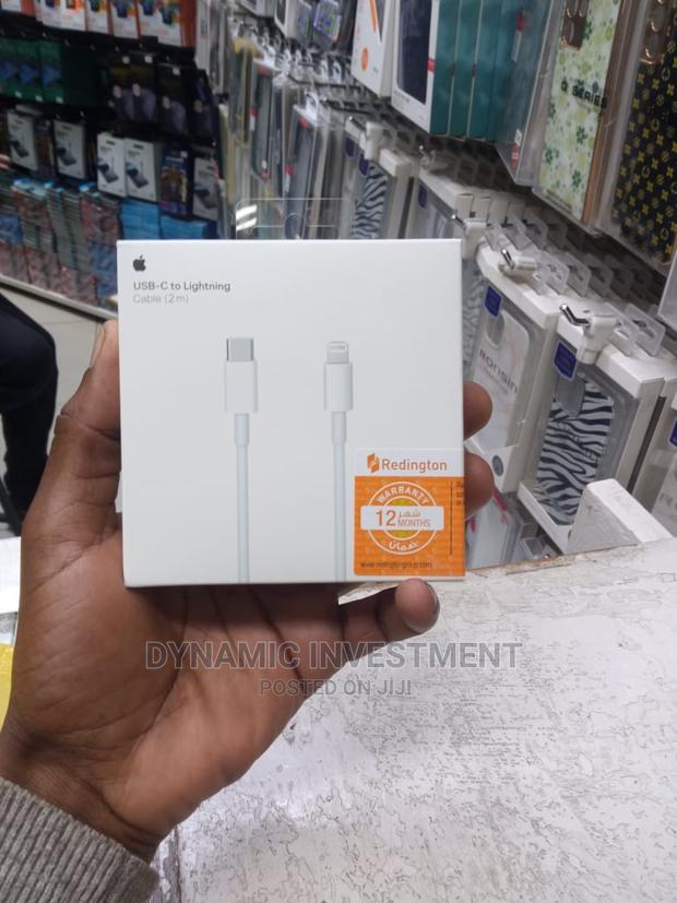 iPhone 14,13,12,11 USB C - Lightning Fast Charging Cable- 2m - thumbnail 2