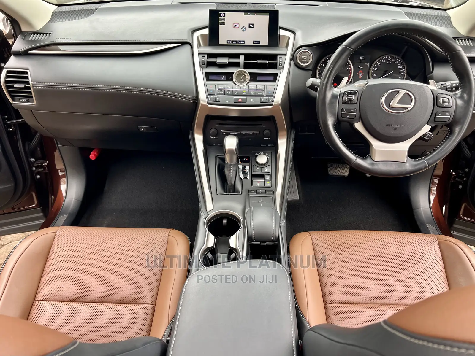 Lexus NX 200t AWD 2017 Brown