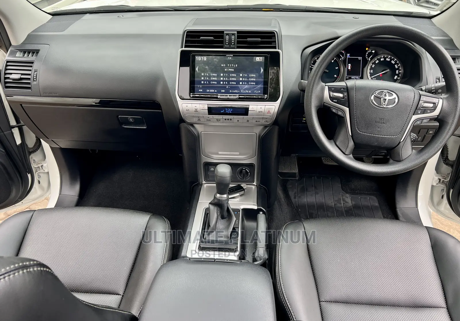 Toyota Land Cruiser Prado 2.8 2018 White