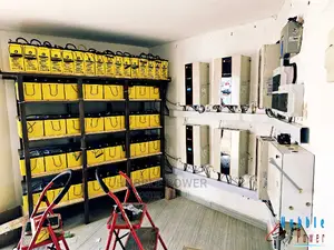 A 36kw of PV Power 60kva Non-Grid Tie Hybrid System