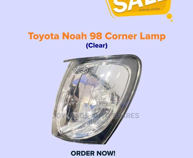 Noah 98 Corner Lamp Clear