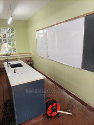 White Board for Sciences Laboratory 6ftx4ft Whiteboard - main view