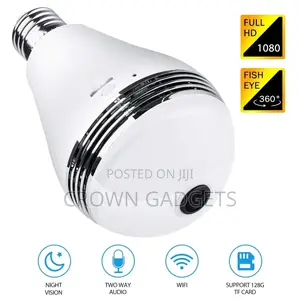 Spy Camera Bulb 128gb