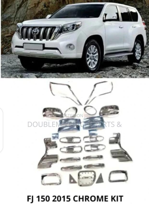 Chromekits Chrome Kit Toyota Landcruiser Prado 150 2015