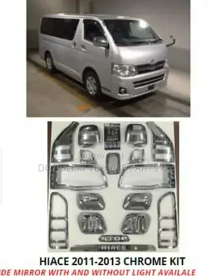 Chrome Kit Toyota Hiace 9L 2010 2011 2012 2013 /Box