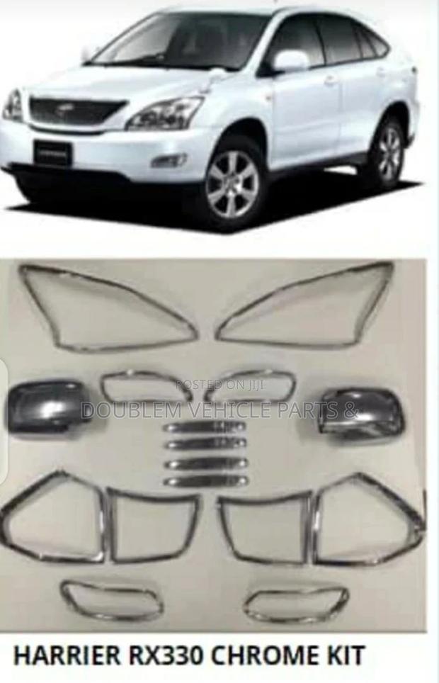 Chrome Kit Toyota Harrier RXX30 Lexus Harrier 2003 2004 2005