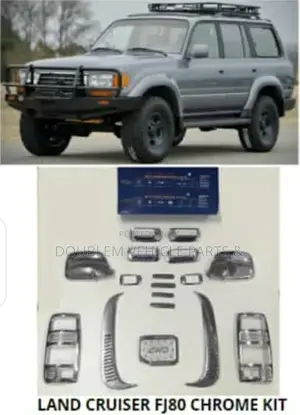 Chrome Kit Chromekits Toyota Landcruiser Prado Fj80