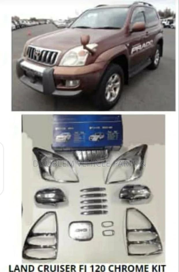 Chrome Kit Toyota Landcruiser Prado Fj120