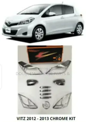 Chrome Kit Toyota Vitz Jewela 2011 ,2012- 2013