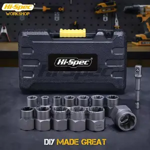 Damaged Bolt Nut Extractor Remover Set