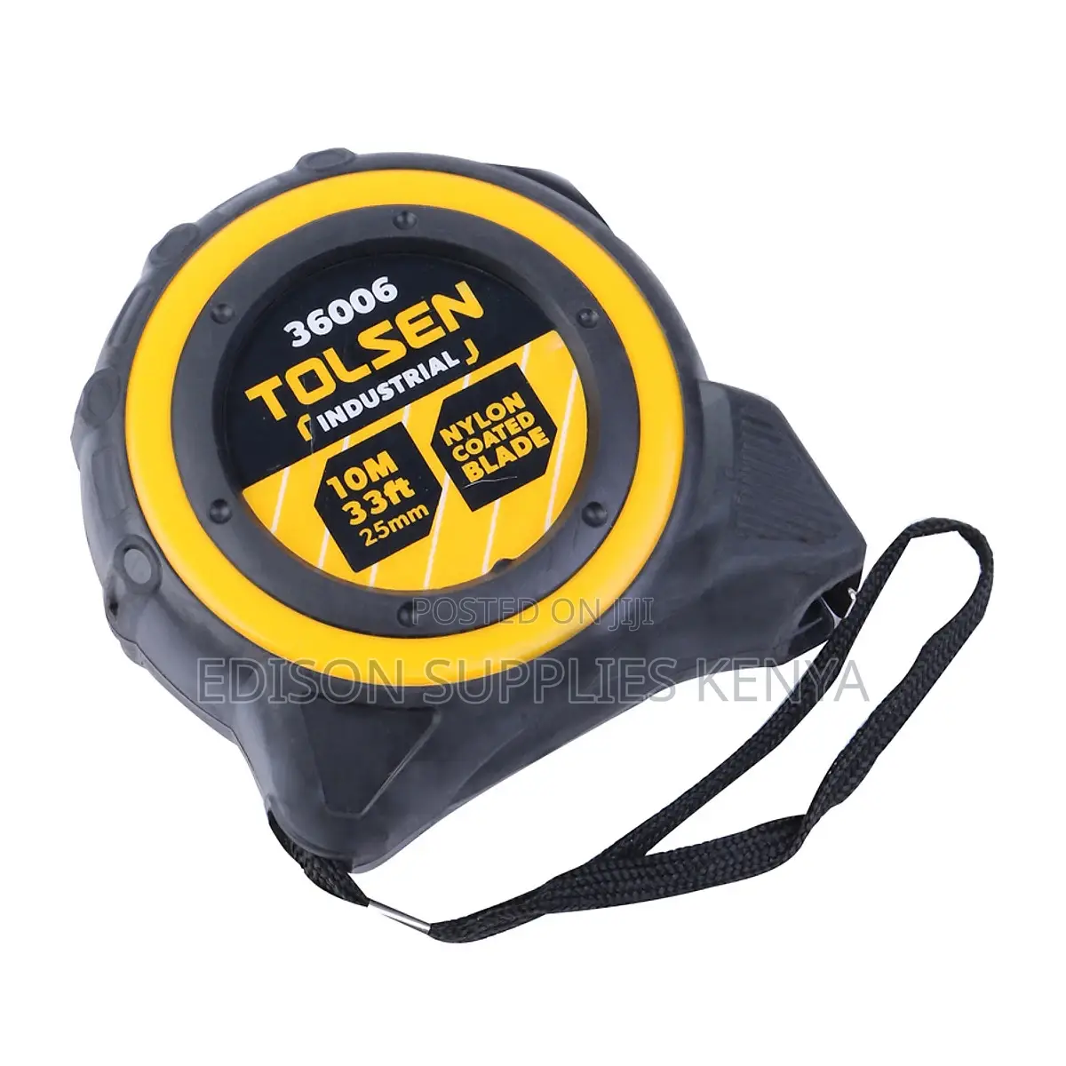 Tolsen Measuring Tape 10m 36006 Nylon Coated Blade *BEST*