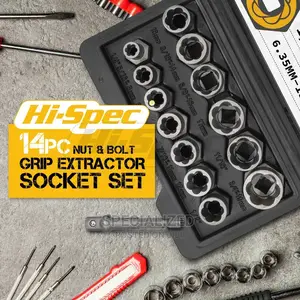Damaged Bolt and Nut Extractor Remover Set