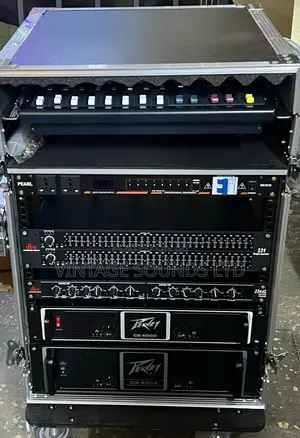 Sound Rack Audio Music Equipment Full Kit