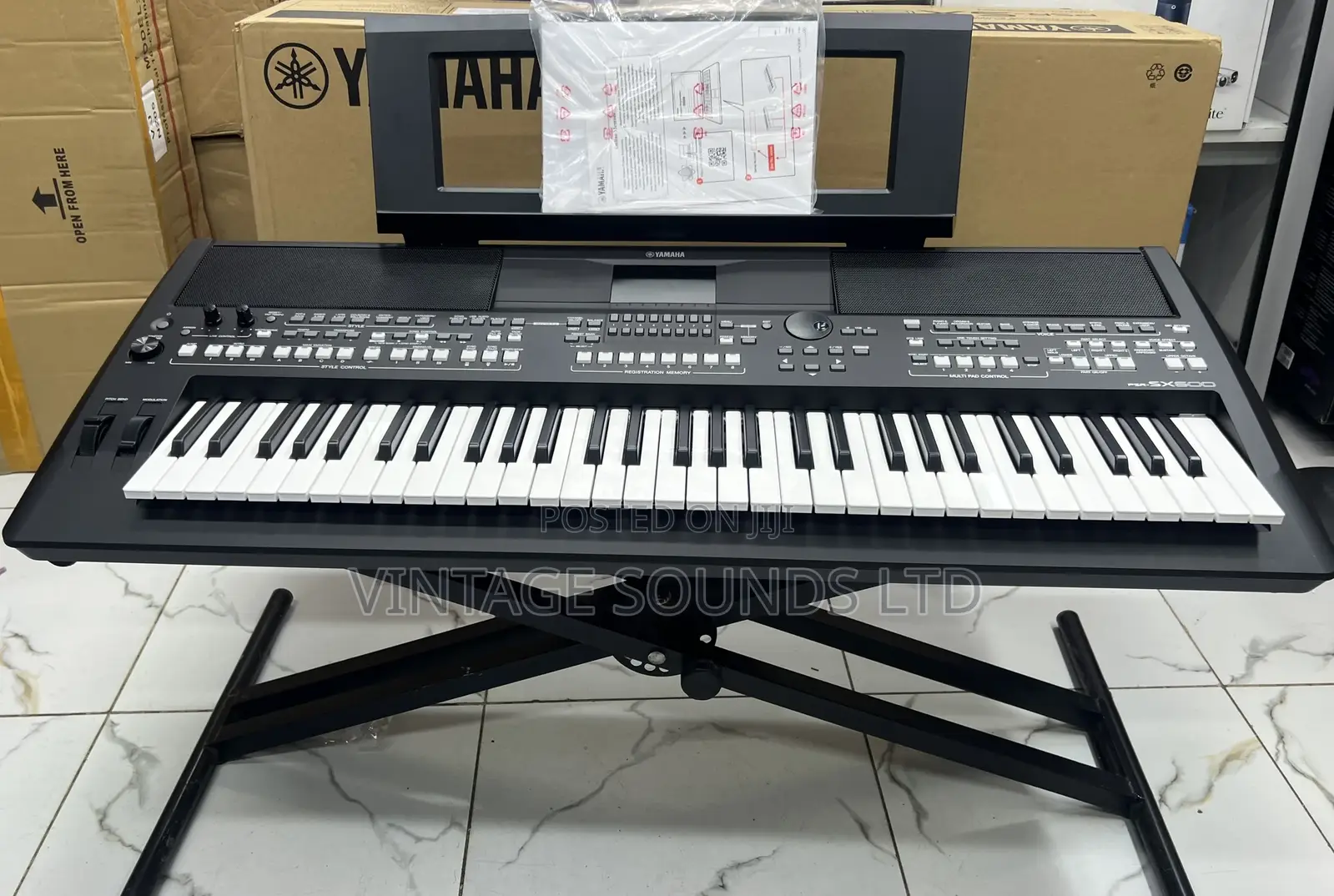 Yamaha Psrsx600 Arranger Workstation Keyboard