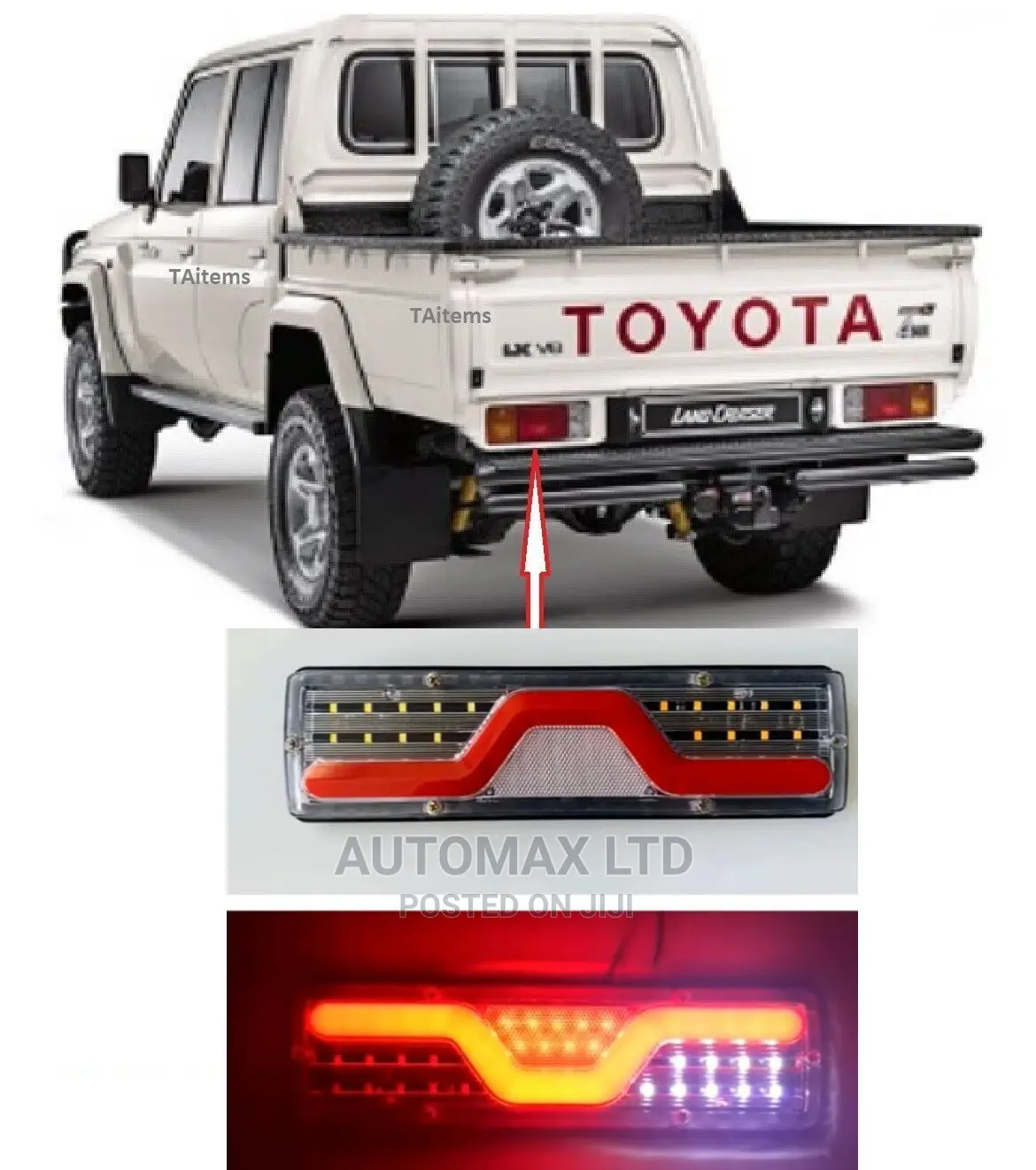 Toyota Land Cruiser FJ75/79, Rear Led Tail Lights in Nairobi Central