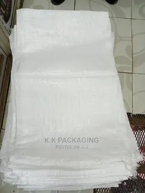 25kg White Plain Gunia /Sacks