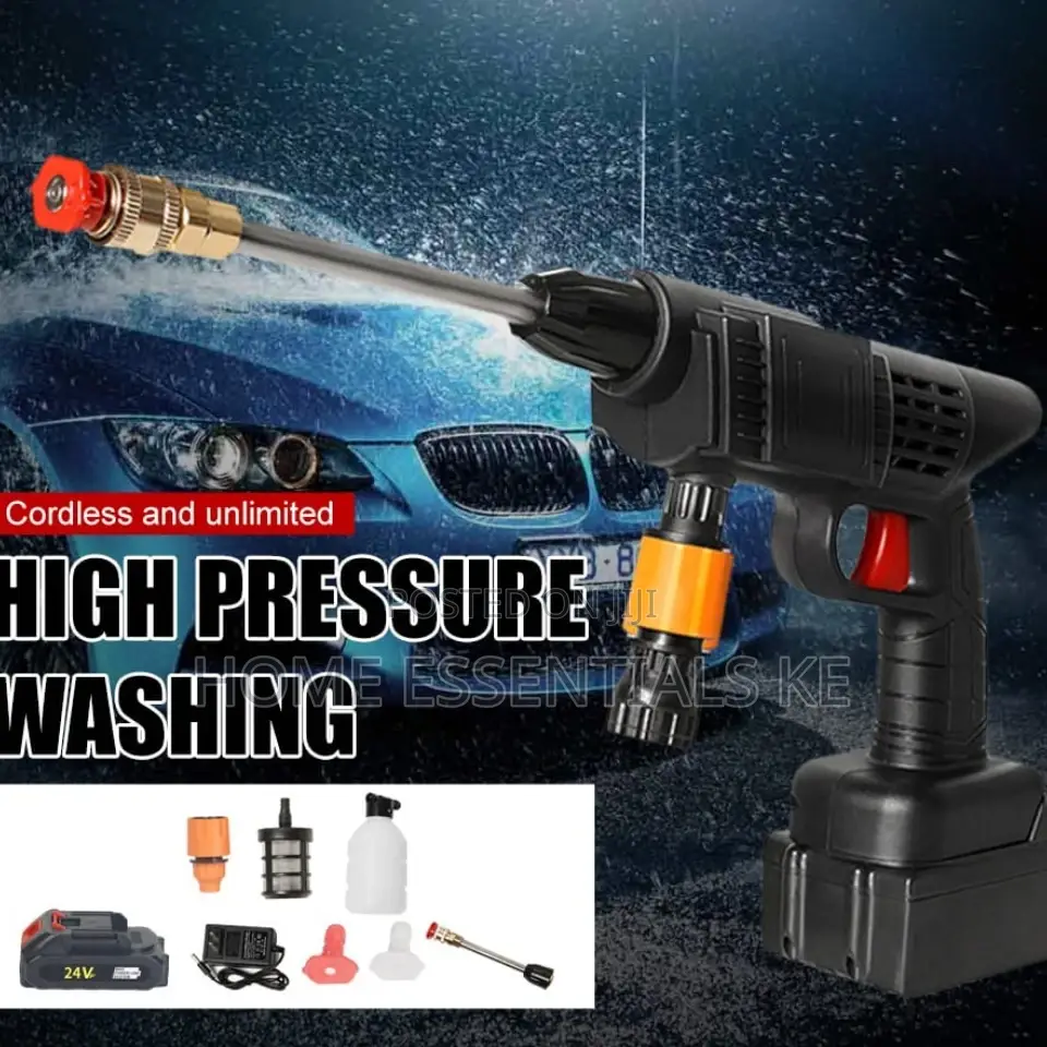 Wireless High Pressure Car Wash Water Gun