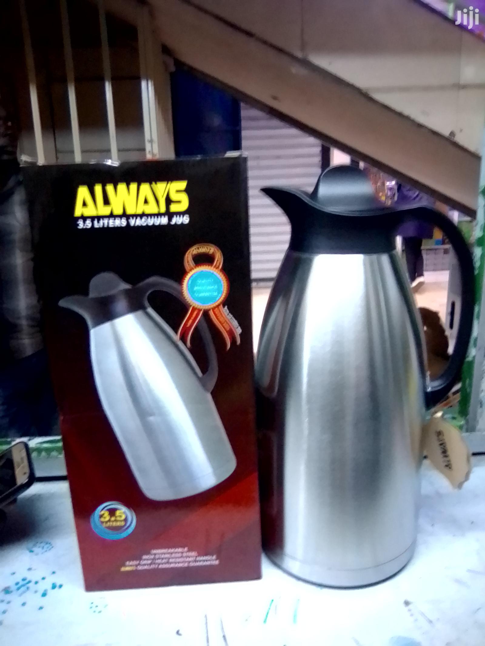 Always 3.5l Vacuum Thermos Flask - Stainless Steel